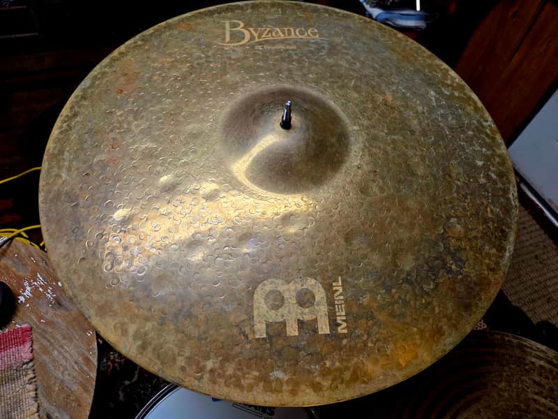 Meinl 21" Byzance Extra Dry Transition Ride 2007 - Present - Un-Lathed image 1