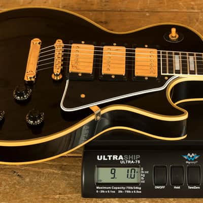 Gibson Custom 1957 Les Paul Custom Reissue 3-Pickup | Ebony - VOS image 9
