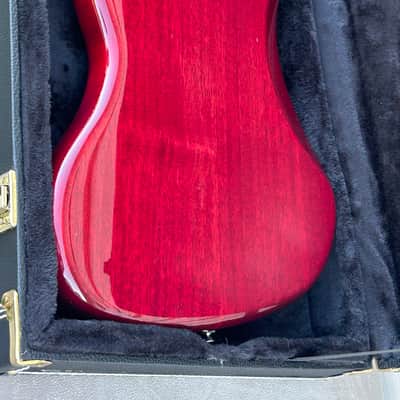Fender Modern Player Jazzmaster HH 2014 - Crimson Red Transparent image 12