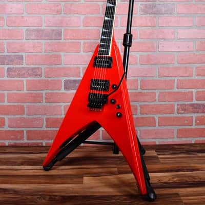Jackson USA Custom Shop JCF Robbin Crosby Signature “Big Red” KV-1 King V Double Rhoads Red 2004 w/OHSC image 4