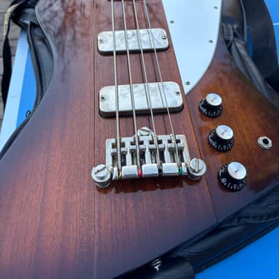1990 Orville Gibson Thunderbird Bass Vintage Sunburst Japan Terada image 3