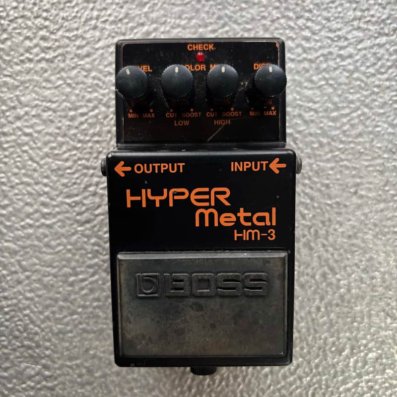 Boss HM-3 Hyper Metal Distortion 1993 - 1998 - Black image 1