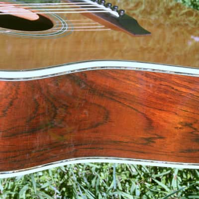 1984 Yairi YW800 B. Rosewood Jacaranda Japan Vintage - Natural+Vintage Hard Case image 13