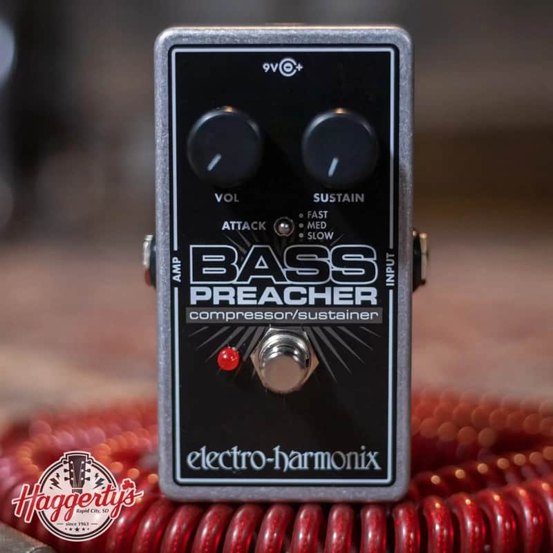 Electro-Harmonix Bass Preacher Bass Compressor/Sustainer Pedal image 1