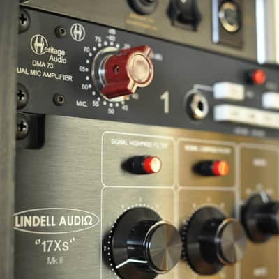 Heritage Audio DMA-73 Dual Microphone Amplifier 2014 Black image 2