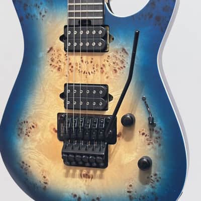 Jackson MJ Series Dinky DKRP Electric Guitar Japan 2023 - Transparent Blue Burst image 7