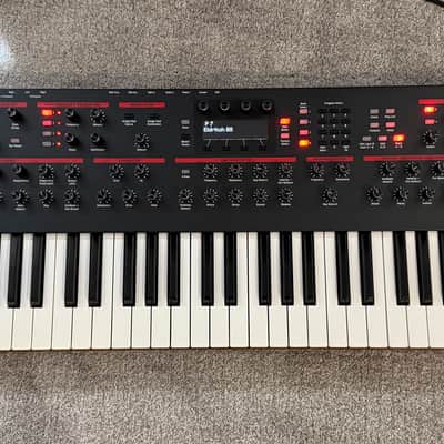 Dave Smith Instruments Prophet 12 61-Key 12-Voice Polyphonic Synthesizer 2013 - 2018 - Black with Wood Sides image 2