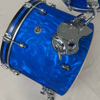 Gretsch Catalina Club 20/12/14 Drum Kit – Blue Satin Flame – Complete Turn-Key Set w/ Zildjian Cymbals – Barely Used image 5