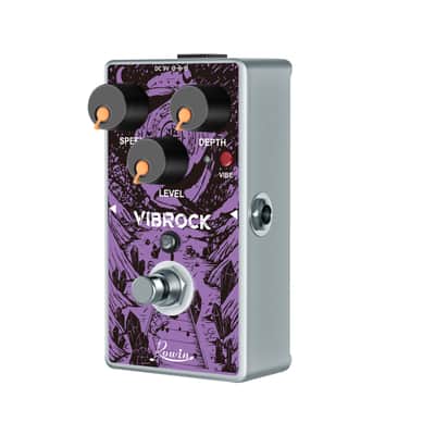 Rowin RE-02 VIBROCK Chorus and Tremolo Guitar Effect Pedal True Bypass,price include the import duty to US buyer image 5