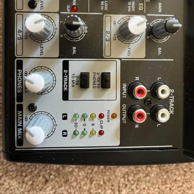 Behringer Xenyx 502 5-Input Compact Mixer 2019 - Present - Standard image 4