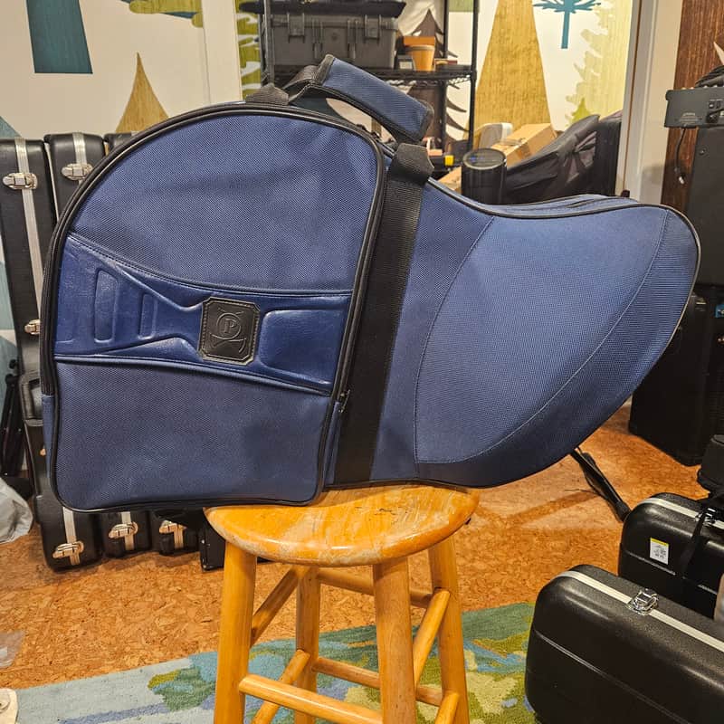 Paxman French Horn Case 2020's - Blue Nylon image 1