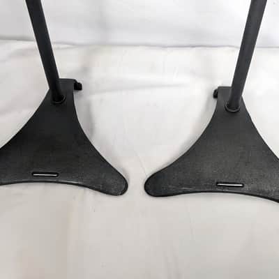 Atlantic 77305018 Adjustable Height Heavy Duty Speaker Stands Black - Set of 2 image 2