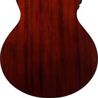 Ibanez AE410 LGS Platinum Acoustic Electric Guitar. Natural Low Gloss with Case image 3