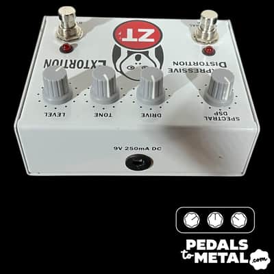 ZT Amplifiers Extortion Expressive Distortion Pedal 2010s - White X11991 image 2