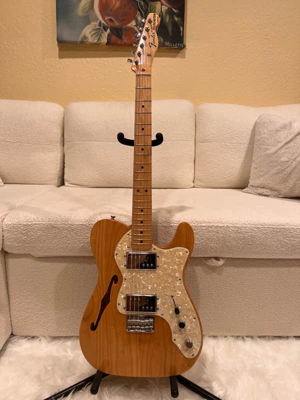 Fender Classic Series '72 Telecaster Thinline 2000 - 2018 - Natural image 1