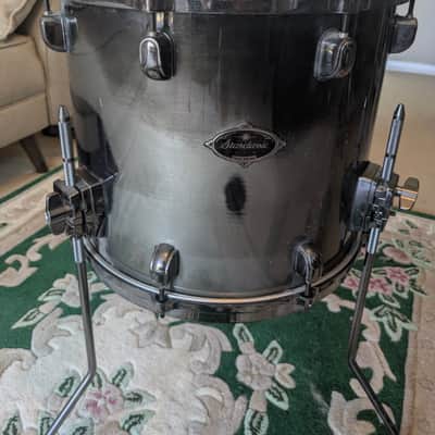 TAMA STARCLASSIC PERFORMER 6 PIECE HYPERDRIVE BIRCH / BUBINGA DRUM KIT MIDNIGHT SILVER MIST image 9