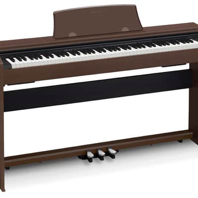 Casio Privia PX770BN 88 note digital piano - Brown w/matching bench