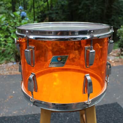 Ludwig Vistalite Toms 70's Amber image 19