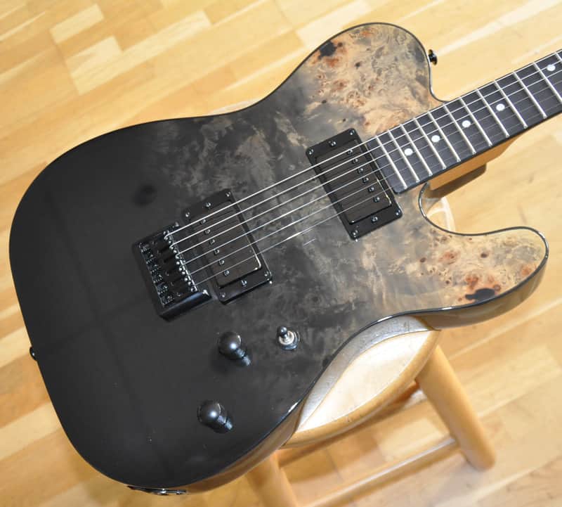 SCHECTER PT Standard BFBB Black Fade Burst Burl / Telecaster type / ST25110052 Bild 1