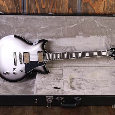 ESP LTD Royal Shiva Silver Sunburst Bill Kelliher image 13