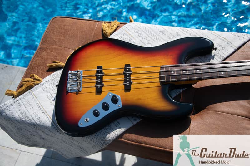 1999 Fender JB62-77FL - Jaco Pastorius Fretless Jazz Bass | Reverb