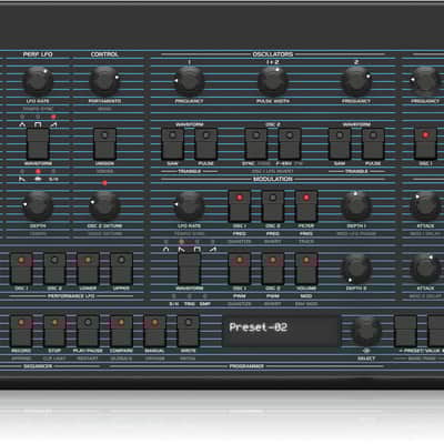 Behringer UB-Xa D 16-Voice Desktop Synthesizer | Reverb