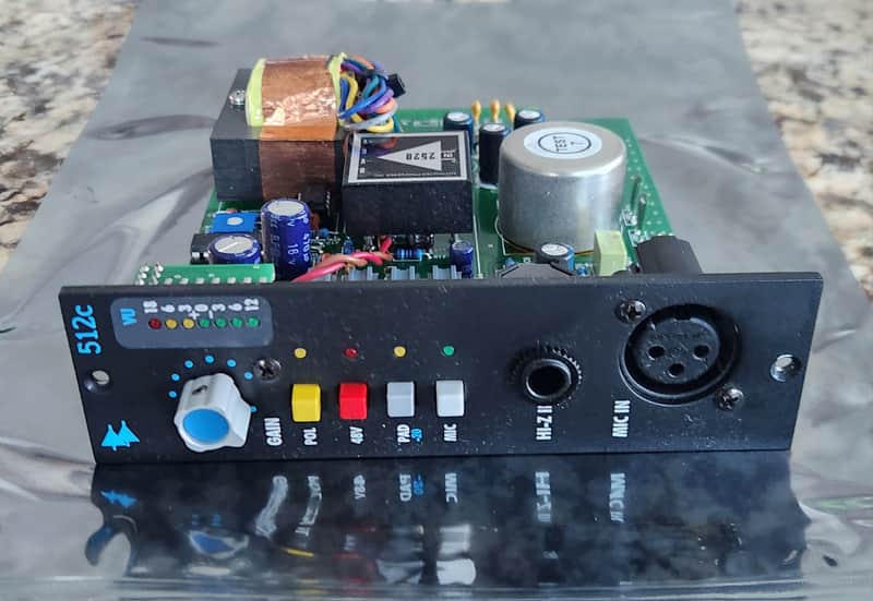 API 512c 500 Series Mic Preamp Module image 1