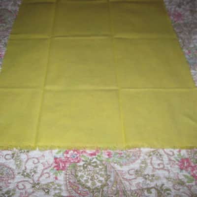 new Rickenbacker Polishing Cloth 97001, RIC Polishing Cloth, yellow w/ black graphic 14.5" x 22.5" image 13