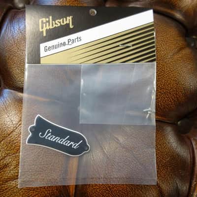 Gibson PRTR-030 Truss Rod Cover, "Standard" (Black) image 1