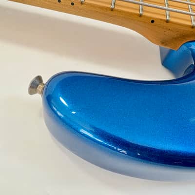 Music Man Stingray 4H EX 3EQ Lake Placid Blue 2000 made in Japan image 9