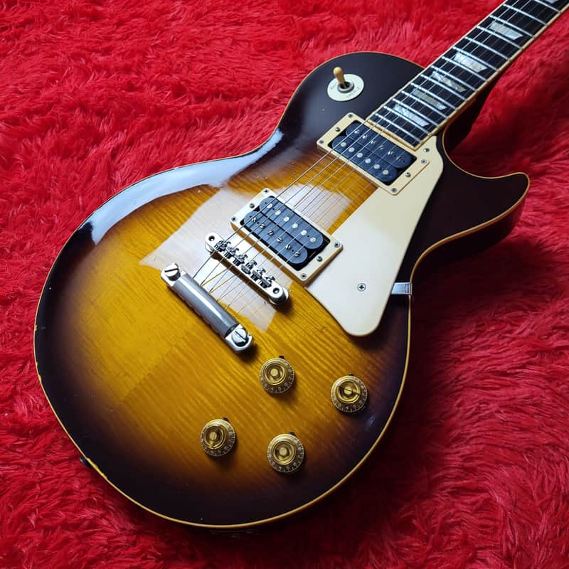 Aria Pro II LS-800VD Leopard Model 1980 - Brown Sunburst (Tobacco