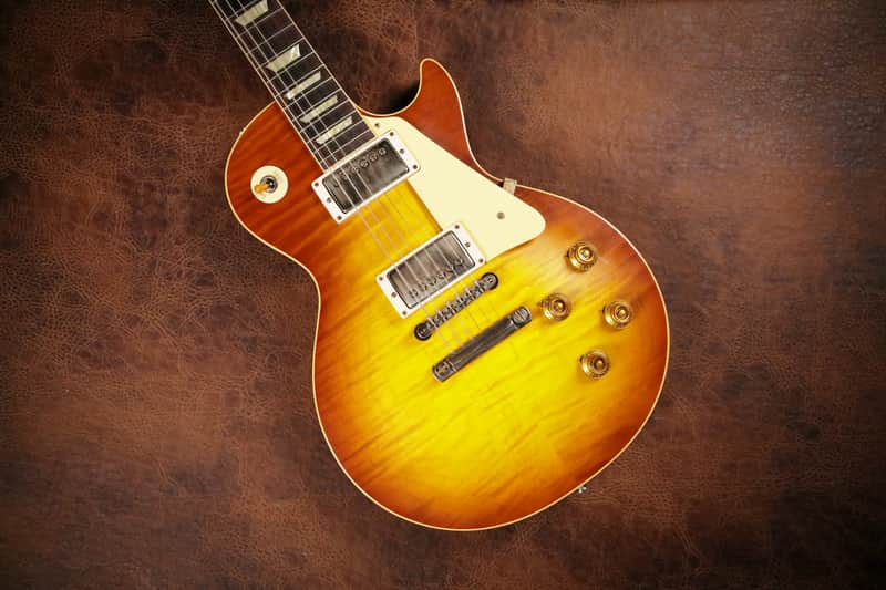 Gibson Custom 1959 Les Paul Standard VOS in Iced Tea Burst image 1