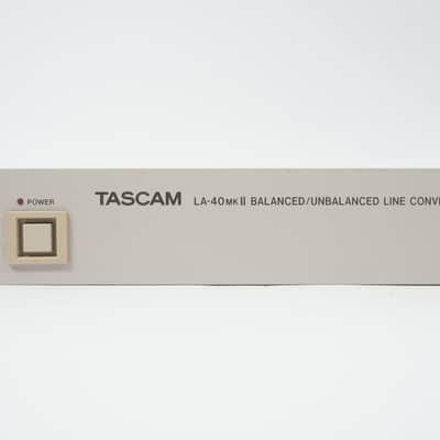 TASCAM LA-40mkII Balanced / Unbalanced Line Converter RCA XLR 8ch DirectBox image 3