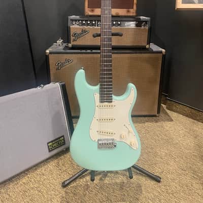 Schecter Nick Johnston USA CUSTOM SHOP Atomic Green 6 String SSS TRADITIONAL 2024 Tweed Case - *Authorized Dealer image 1
