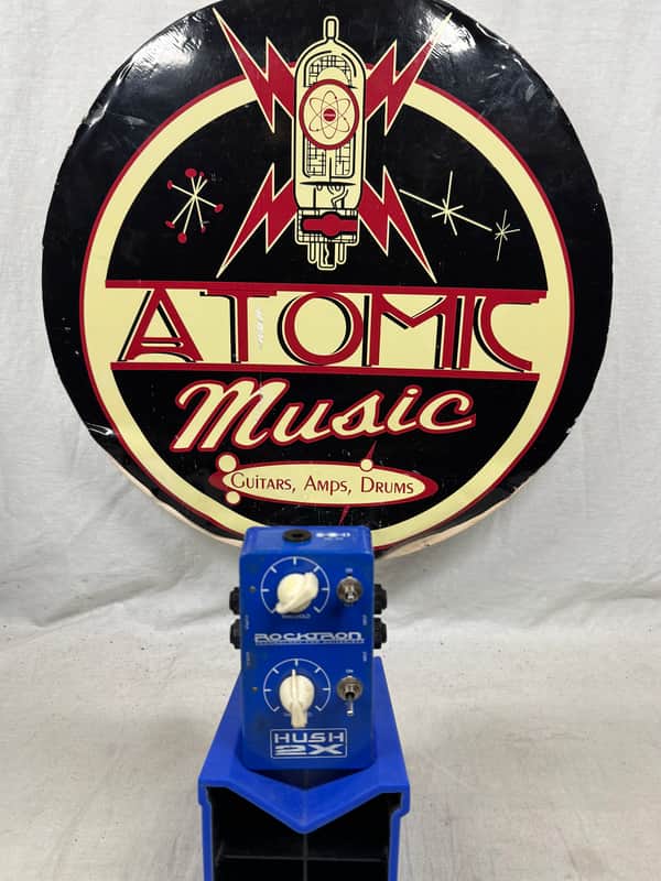Rocktron HUSH 2X Noise Gate Pedal - missing battery cover image 1