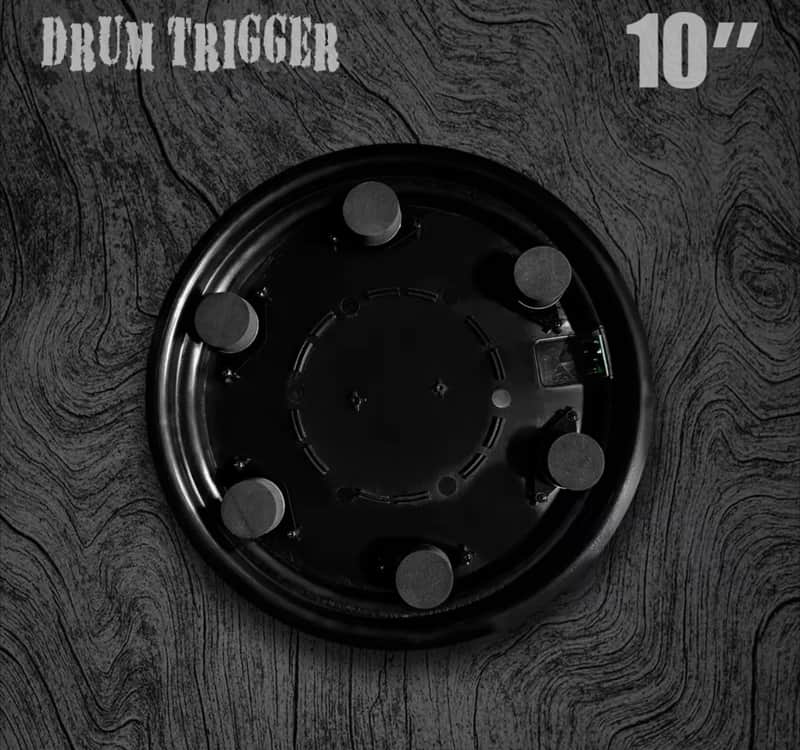 10” 6 Trigger plate Tray w Rim Zone for Roland Alesis Acoustic Drum image 1