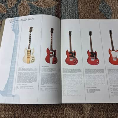 Vintage 1966 Gibson Full-Line Full-Color Catalog! Rare, Original Case Candy, Paperwork! image 3