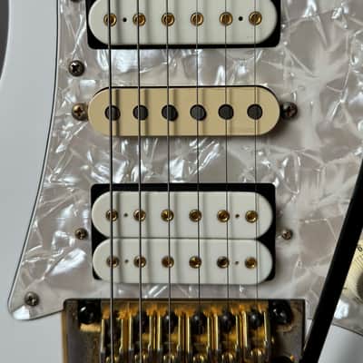First Year! Ibanez JEM7V-WH Steve Vai Signature with Ebony Fretboard 1993 White image 7