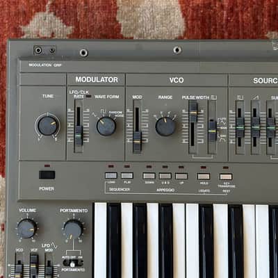 Roland SH-101 Monophonic Analog Synthesizer - Grey - Modded image 6