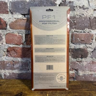 Sterling Audio PF1 Pop Filter *NOS* (2000s - Black) image 2