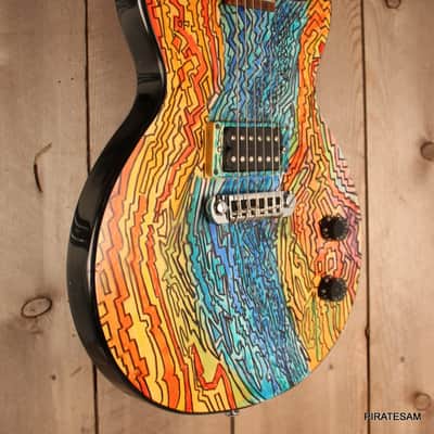 Epiphone Les Paul Junior Custom Art guitar KOREA - Custom image 6