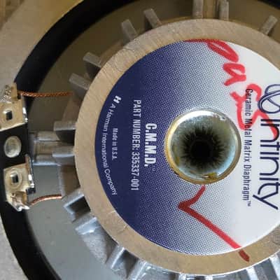 Infinity Intermezzo OEM mid bass driver 335418-001 C0H-JBC image 12