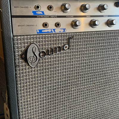 Sound  Model X404 2x12 Combo Bass / Keyboard Amp image 4