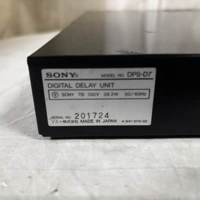 Sony DPS-D7 Digital Delay Unit New internal battery image 11