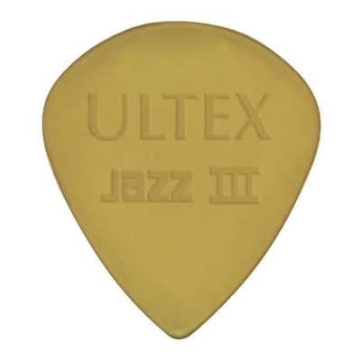 Dunlop Ultex Jazz III Pick Gold 6-Set - Set of Picks image 1