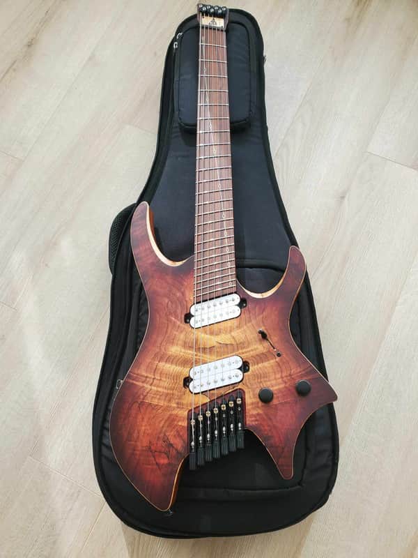 ST Custom Guitars Toucan - 7 string/headless/fanned fret 2023 - Satin image 1