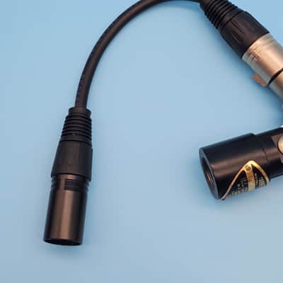 ☆Rare Vintage 1950s Turner Model 57 Dynamic Microphone w/ 4 Pin Female XLR Adapter Cable - Electro-Voice 654 S57 image 5