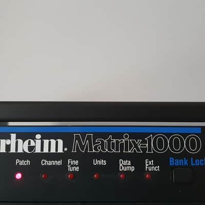 Oberheim Matrix 1000 (new 1.21 OS) with Stereoping MIDI controller image 3