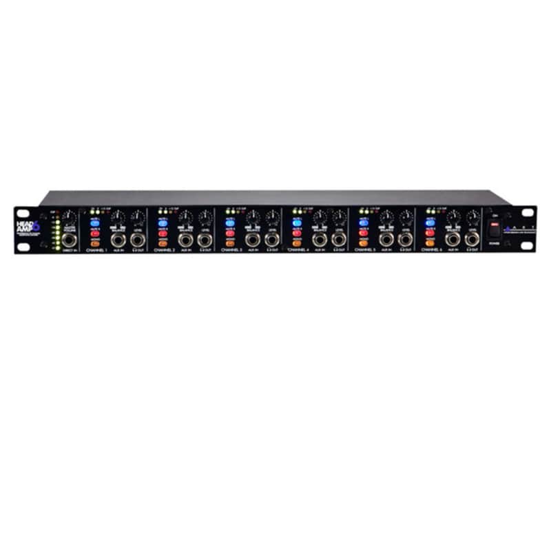 Art HeadAmp6 Rackmount 6-Channel Stereo Headphone Amplifier image 1