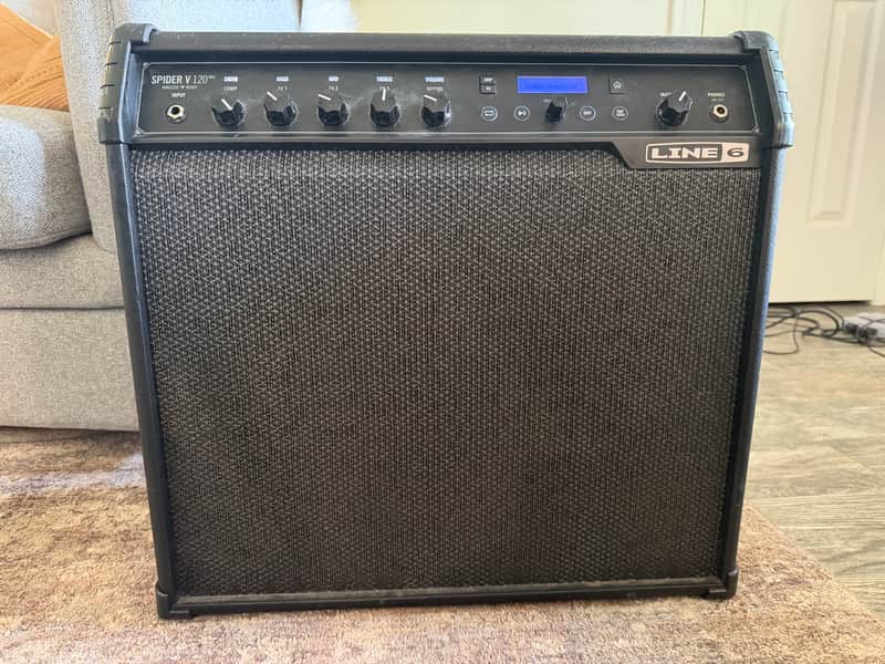 Line 6 Spider V 120 MkII 120-Watt 1x12" Digital Modeling Guitar Combo 2019 - 2021 - Black image 1